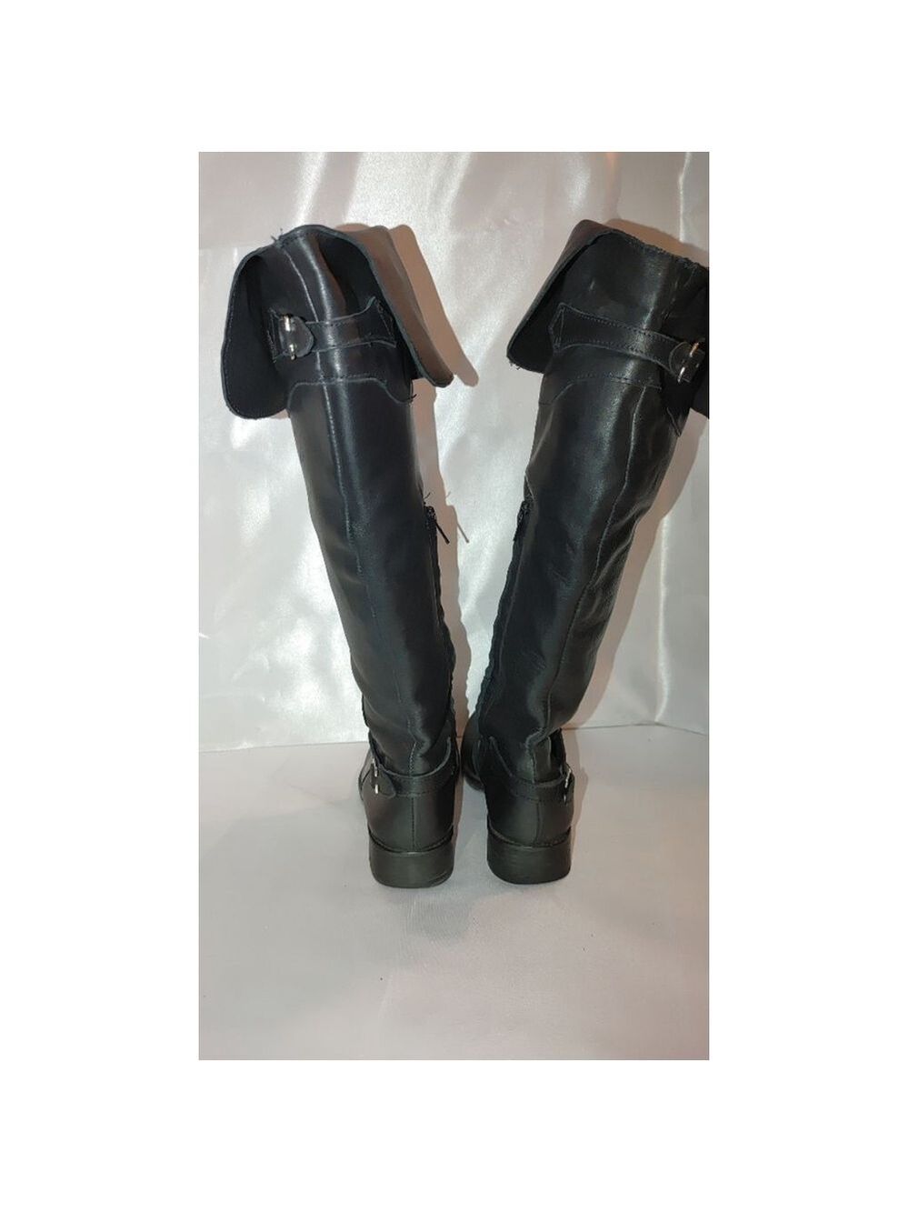 Steve Madden Leather Boots Size 7 - Picture 10 of 11